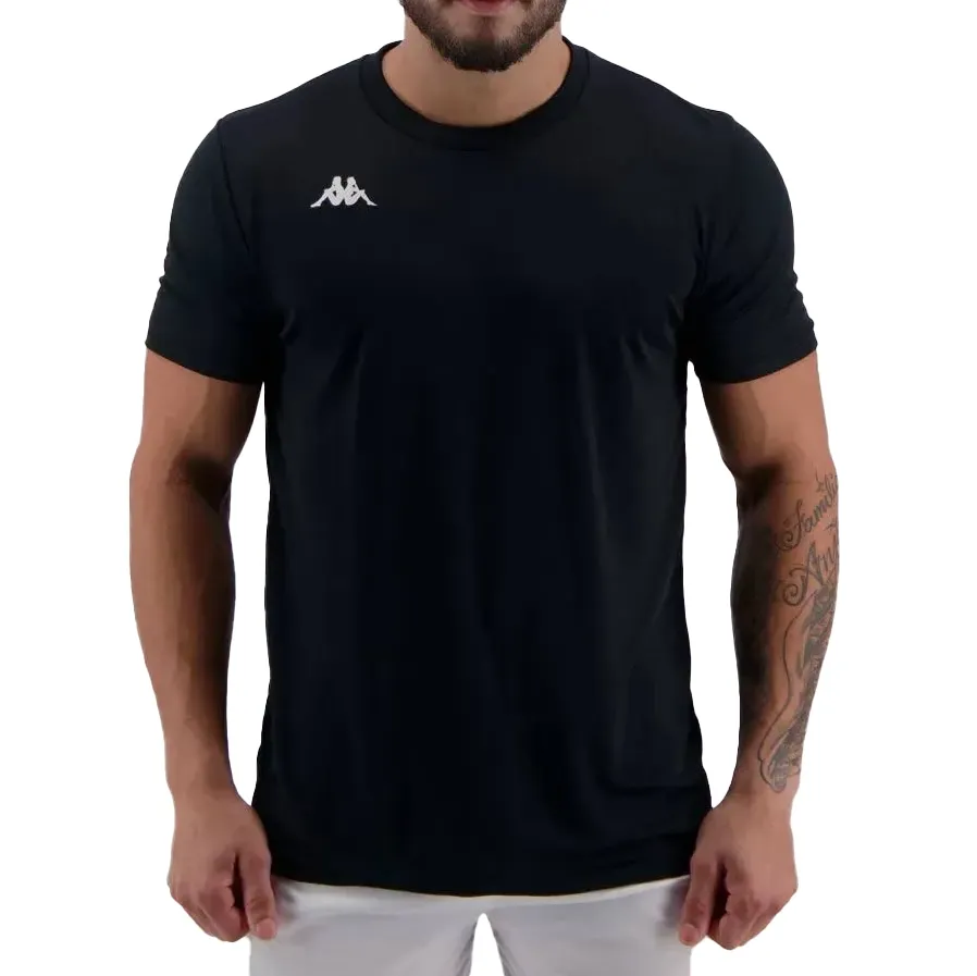 Kappa Camiseta EKPW34001-001 M MODENA Preto Poliester -2-